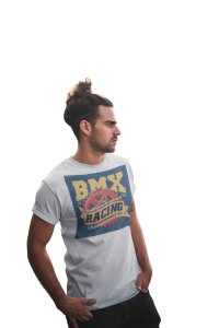 BMX Racing - printed T-shirts - Men's stylish clothing - Cool tees for boys
