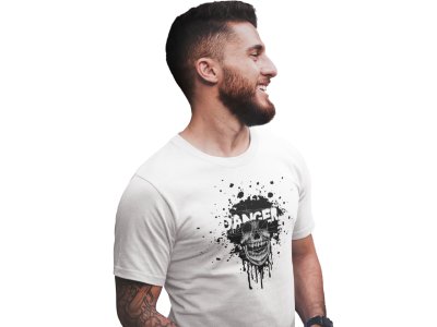 Danger - printed T-shirts - Men's stylish clothing - Cool tees for boys