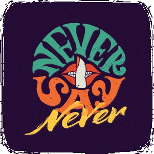 Never say never - printed T-shirts - Men's stylish clothing - Cool tees for boys