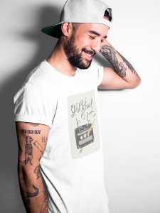 Abstract casette - printed T-shirts - Men's stylish clothing - Cool tees for boys