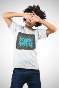 Stop talking - printed T-shirts - Men's stylish clothing - Cool tees for boys