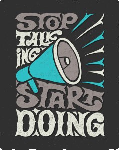 Stop talking - printed T-shirts - Men's stylish clothing - Cool tees for boys
