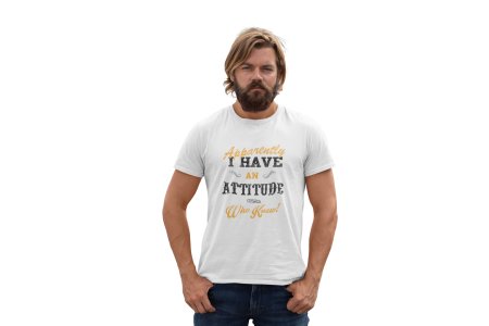 I have an attitude - printed T-shirts - Men's stylish clothing - Cool tees for boys