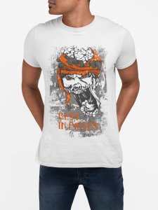 Rest in pieces - White - printed T-shirts - Men's stylish clothing - Cool tees for boys
