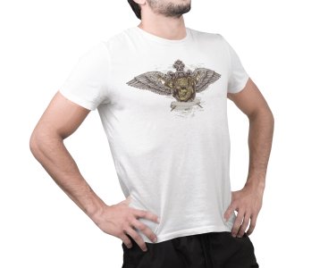 Art Illustration graphic art - White - printed T-shirts - Men's stylish clothing - Cool tees for boys