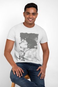 Birds on tree Graphic printed T-shirts - Men's stylish clothing - Cool tees for boys