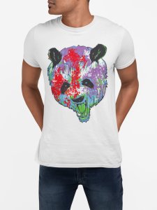 Colourful - White - printed T-shirts - Men's stylish clothing - Cool tees for boys