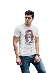 Illustration Graphic tees white- printed T-shirts - Men's stylish clothing - Cool tees for boys