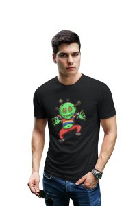 Baby alien -round crew neck cotton tshirts for men
