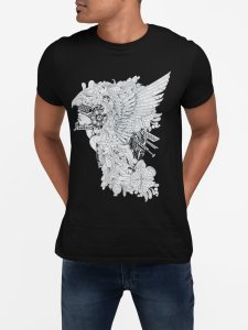 Free mind - illusion - Black - printed T-shirts - Men's stylish clothing - Cool tees for boys