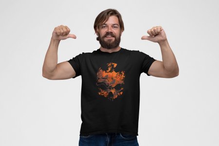Skull graphic art - printed T-shirts - Men's stylish clothing - Cool tees for boys