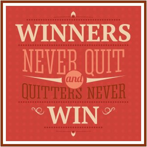 Winners never quite - Black - printed T-shirts - Men's stylish clothing - Cool tees for boys