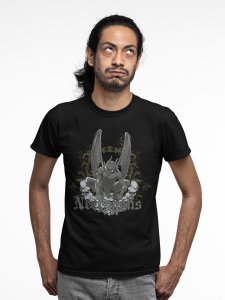 Dark creature - Black - printed T-shirts - Men's stylish clothing - Cool tees for boys