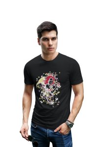 Printed black T-shirts - Men's stylish clothing - Cool tees for boys
