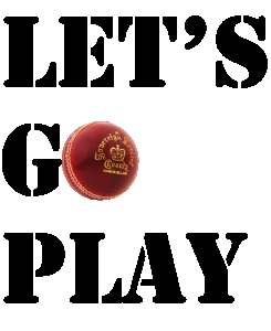 Let's go play - White - Printed - Sports cool Men's T-shirt