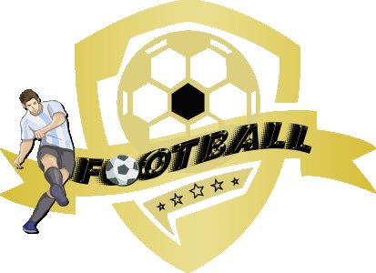 Football - White - Printed - Sports cool Men's T-shirt