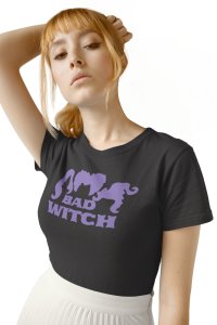 Bad witch - Printed Tees for Women's - designed for Halloween