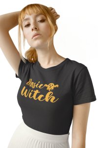 Basic witch - Printed Tees for Women's- designed for Halloween