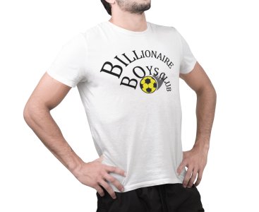 Billionaire boys club - White - Printed - Sports cool Men's T-shirt