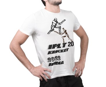 IPL 2022 - White - Printed - Sports cool Men's T-shirt