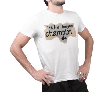 The League Champion - White - Printed - Sports cool Men's T-shirt