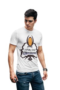 Shopkane Shockerrs -White - Printed - Sports cool Men's T-shirt