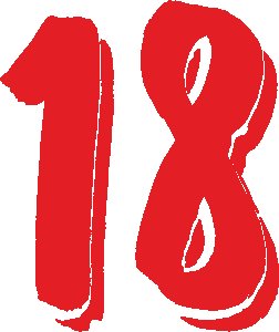 18 - Number - White - Printed - Sports cool Men's T-shirt