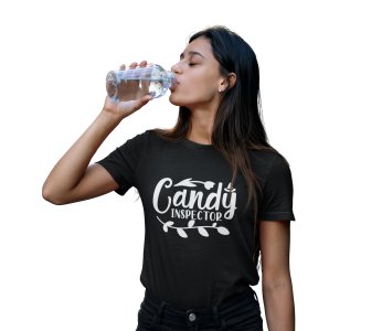 Candy in inspector, Tulip - Printed Tees for Women's -designed for Halloween