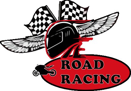 Road Racing - Red - Printed - Sports cool Men's T-shirt