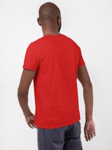 Life is game hockey serious - Red - Printed - Sports cool Men's T-shirt