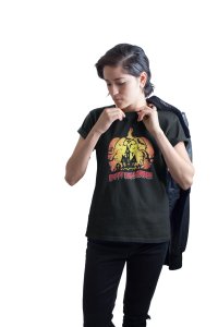 Happy Halloween - Printed Tees for Women's -designed for Halloween