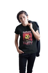 Halloween party - Printed Tees for Women's - designed for Halloween