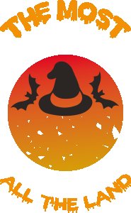 The most beautiful - Printed Tees for Women's - designed for Halloween