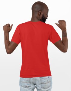 Road racing - Red - Printed - Sports cool Men's T-shirt