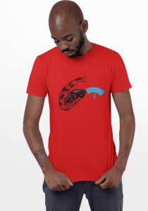 All you need is Love for racing - Red - Printed - Sports cool Men's T-shirt