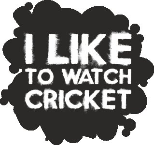 I like to watch cricket - Red - Printed - Sports cool Men's T-shirt