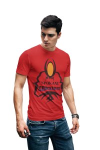 Shopkane Shockerrs -Red - Printed - Sports cool Men's T-shirt