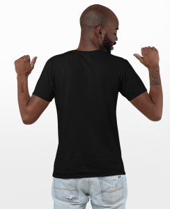 Football - Black - Printed - Sports cool Men's T-shirt