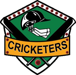 Cricketers - Black - Printed - Sports cool Men's T-shirt