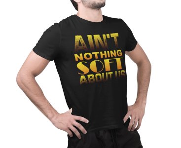Nothing Soft - Black - Printed - Sports cool Men's T-shirt