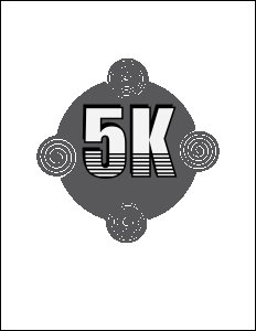 All 5k sport body Quencher -Black - Printed - Sports cool Men's T-shirt