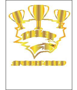 Sports Gold Cricket -Black - Printed - Sports cool Men's T-shirt