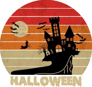 Hill house, Halloween - Printed Tees for Women's -designed for Halloween