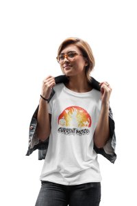 Current mood - Printed Tees for Women's -designed for Halloween