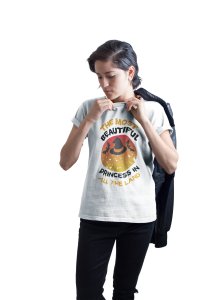 The most beautiful - Printed Tees for Women's - designed for Halloween