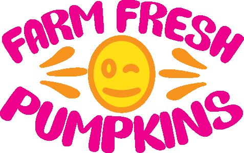 Farm fresh pumpkins (BG Pink) - Spookily Awesome Halloween Tshirts