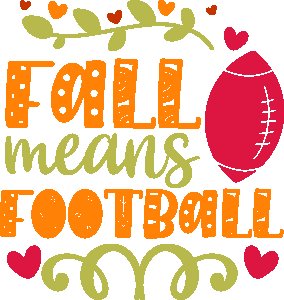 Fall means football- Spookily Awesome Halloween Tshirts