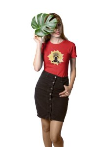 Flexibility Yoga-Red-Clothes for Yoga Lovers - Suitable For Regular Yoga Going People - Foremost Gifting Material for Your Friends