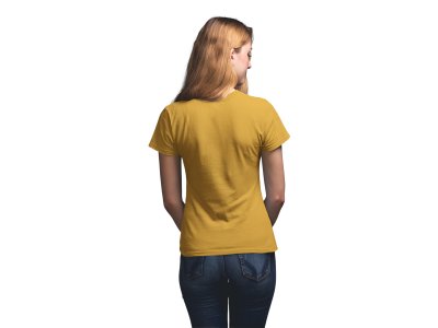Yoga Text In Black-Yellow-Clothes for Yoga Lovers- Red - Suitable For Regular Yoga Going People - Foremost Gifting Material for Your Friends