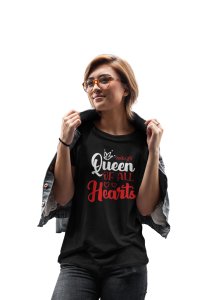 Queen of All Hearts Cute FancyPrinted T-Shirts